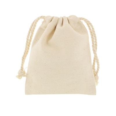 China Small Drawstring Handle Rope Mini Gift Bag Cotton Bag for sale