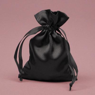 China Gift Bag Customize Satin Drawstring Gift Pouch for sale