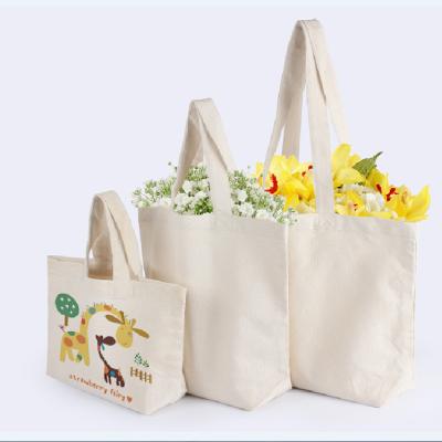 China Handled Cotton Eco Friendly Organic Shopping Bag for sale