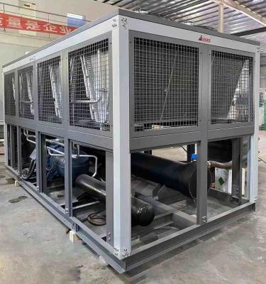 China Finned Copper Tube Air Cooled Chiller With PLC Controller Customized Power Supply en venta