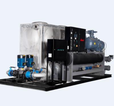 Cina 160HP Integrated Water Cooled Screw Type Chiller R22 Refrigerant、 in vendita