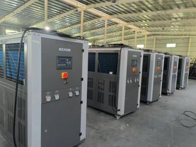 China R22 Refrigerador de tipo refrigerado a ar de 10 toneladas para máquina de moldagem por sopro à venda