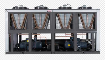 中国 Hanbell Screw Type Chiller 500kW Cooling Capacity Air Cooled Condenser For Industrial Cooling 販売のため