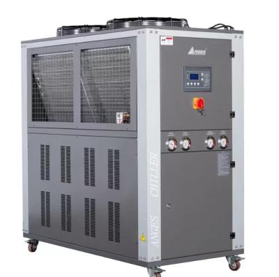 China Air-Cooled Portable Water Chiller 10 Ton 20 Ton Cooling Capacity Industrial Chiller For Injection Molding Industry for sale