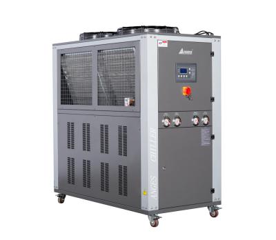 China 15HP Industrial Air Cooled Water Chiller Glycol Chiller With Danfoss Scroll Compressor Te koop