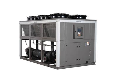 China High Efficiency Air Cooled Screw Chiller 100HP with Double Compressors CE ISO9001 for sale