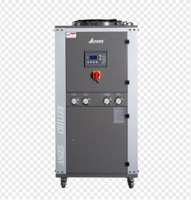China Chiller de agua portátil de 8hp de 22,7kw con 8000m3/h de flujo de aire de refrigeración y 20m de elevación para industriales en venta
