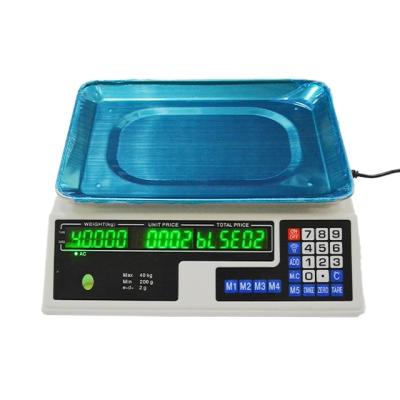 China China Acs-30 Hot Sale Electronic Price Stainless Steel Computing Scales for sale