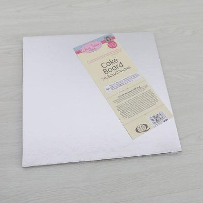 China Best Disposable Selling Proper Cake Boards Round Silver Square Celebration Paper Cake Board for sale