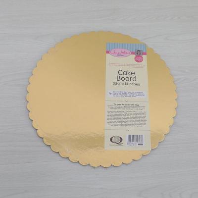 China Customa Circular Disposable Cake Base Cake Topper High Quality Disposable Paper Board for sale