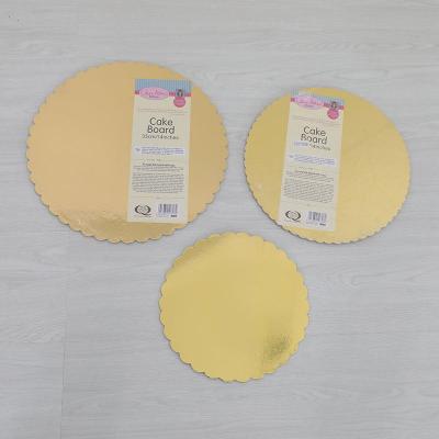 China High Rated New Style Disposable Exquisite Paper Convenient Cake Board Dish For Cakes for sale