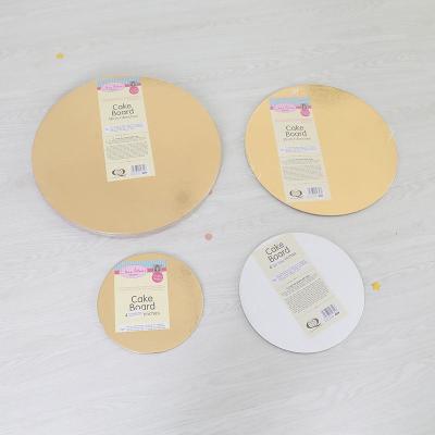 China Hot Selling Wholesale Disposable Cake Pads Customa Multi-size Food Paper Dessert Cake Board for sale