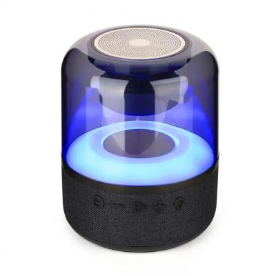 China NEW LED Bluetooth Creative Colorful Wireless Subwoofer Stereo Speaker TWS Bass Column Portable Wireless 3D Function Subwoofer for sale