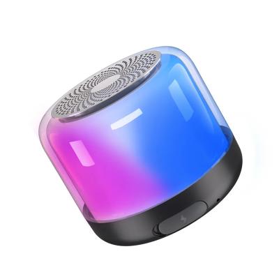 China Hot Sale Night Light Wireless Speaker Phone Function LED Bluetooth Speaker for sale