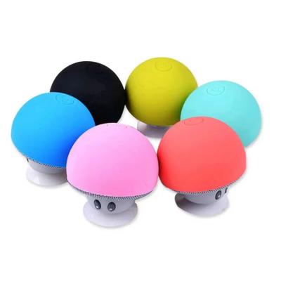 China New Phone Function Mini Cute Cartoon Mushroom Wireless BT Speaker Outdoor Portable Stereo Waterproof Speaker for sale