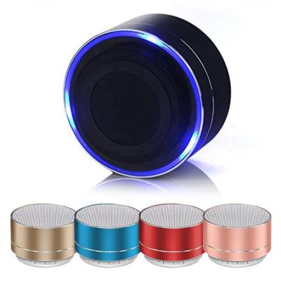 China Outdoor Video Call With LED Light Wireless Handsfree BT Mini Portable Speaker Stereo Sound for sale