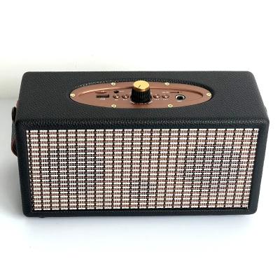 China Retro Function 30W High Power Radio Bluetooth Music Speaker Subwoofer Portable Radio High Fidelity Stereo Speaker for sale