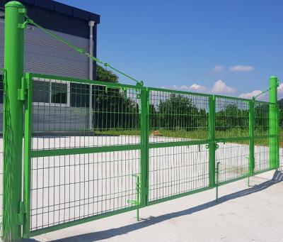 China Easily Assembled Cheap Gates Iron Fences 3D Garden Nylofor Welded Wire Mesh Mesh Fence Gate for sale