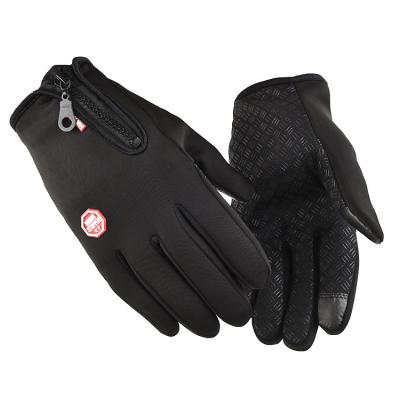 China Cheap Full Finger Winter Touch Screen Riding Racing Gloves Winter Mens Womens Motorcycle Gloves for sale