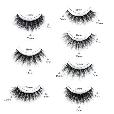 China Black Stripe 5 Pairs Lash Sets Natural 3D False Makeup Kit Mink Lashes Extension Mink Eyelashes False Eyelashes Lash Maquiagem for sale