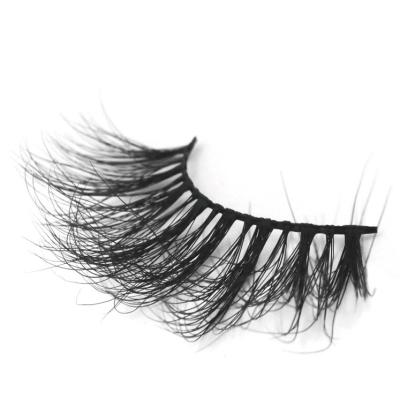 China 25mm Multilayer 100% Mink Lashes Regular Curl And Luxury Design Lashes Wholesaler for sale