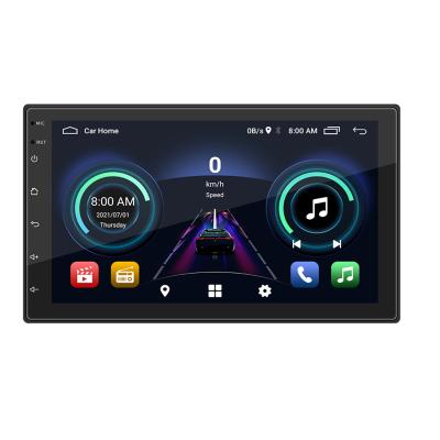 China 7 Inch Double Din GPS Car DVD Player Universal Car Multimedia BT Android Stereo Car Radio for sale