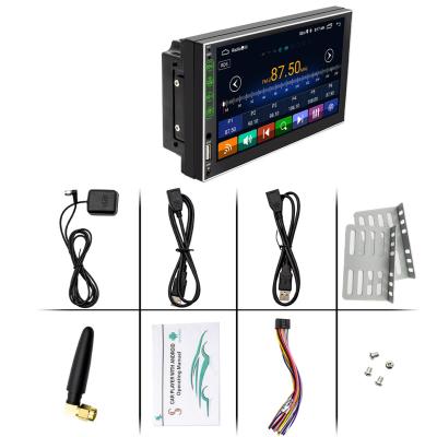 China 2-DIN Car Stereo Android GPS Navigation Apple CarPlay Android Radio Wifi Car MP5 Wireless Auto Audio Player for sale