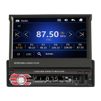 China Inch Automotive Touch Screen 7 Touch Screen Car Gps Navigator 32GB Gps Retractable Navigation System HD Video for sale