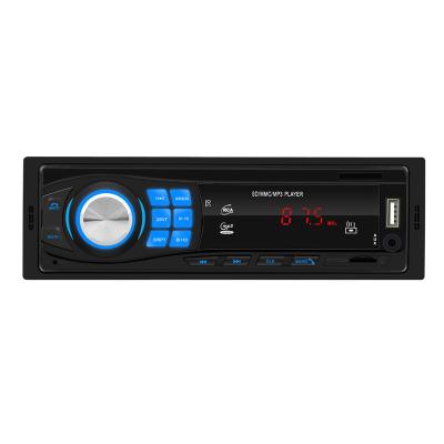 China 1 Car Stereo Detachable Auto Din Panel Car MP3 Player Audio Fm Receiver Car Stereo Radio for sale