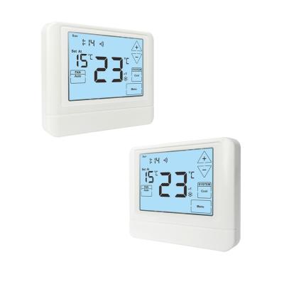 China Save Energy Air Conditioner WIFI Touch Screen Room Thermostat For Home Smart White for sale