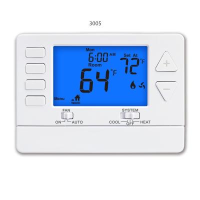 China 24V Digital Energy Saving Programmable Heat 1 1 Air Conditioner Thermostat Cool Heating And Cooling for sale