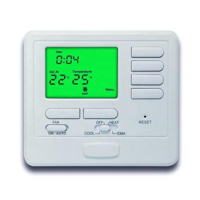 China Home Heat Pump Style Wall Digital Air Conditioner Programmable Thermostat for sale