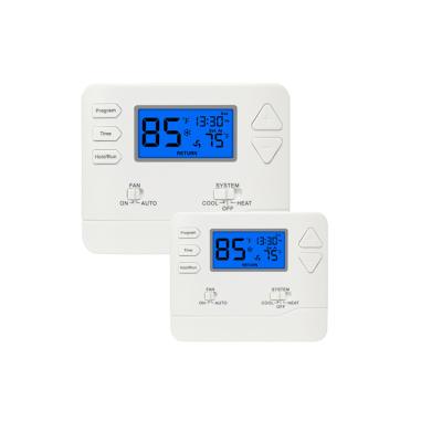 China Durable USA Style Programmable Adjustable HVAC System Digital Room Thermostat for sale