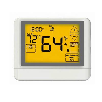 China Modern 24V HVAC System 5 + 2 Days Digital Room Thermostat for sale