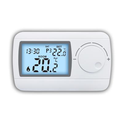 China Control Temperature LCD Display Electric Heating System Heating Floor Thermostat for sale