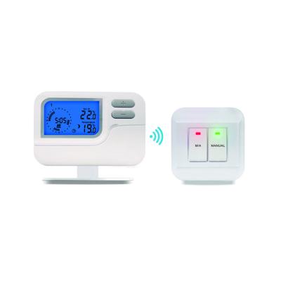 China Save Energy Wireless 7 Day Programmable LCD Room Thermostat For Temperature Control for sale