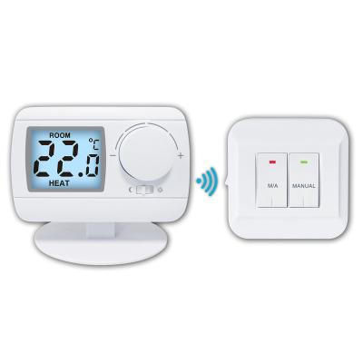 China EUROPEAN Electric RF Room Thermostat Wireless Control for sale