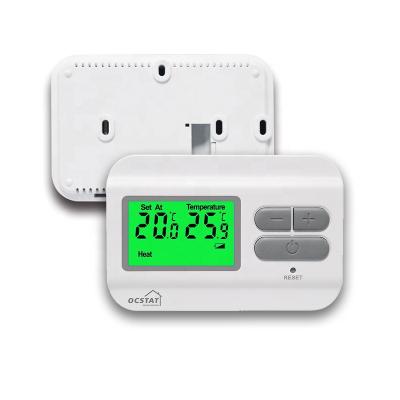 China Digital Temperature Control EUROPEAN RoomThermostat With Water Heating System for sale