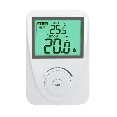 China Contemporary Digital Heating Room Thermostat Temperature Controller for Water Heater 6A 24V for sale