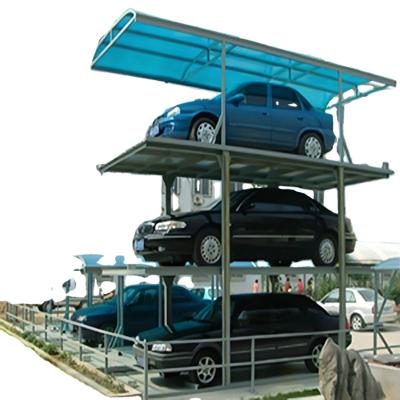 China High Quality Steel Car Lift Low Cost Mine Car Lift Hydraulic Garage Vehicles Equipments Car Garage for sale