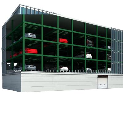 China 15 14 13 12 11 10 9 8 7 6 5 4 3 2 Floors Car Public Vertical Auto Parking Equipment Business 5000mmx1850mmx1550/2050mm for sale