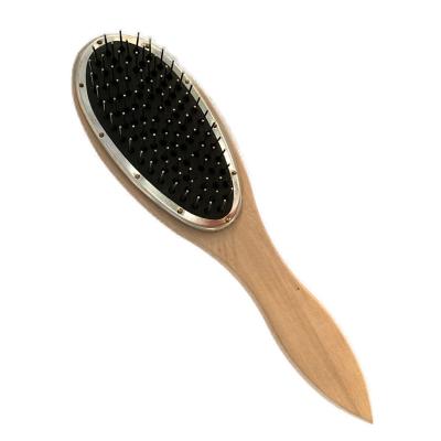 China Stainless Steel Anti-Static Pin Extension Brush Hair Pad Wig Hair Brush Hair Detangling Extension Tools for sale