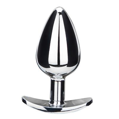 China Metal Anal Vaginal Anal Sex Toys Metal SM Toy Butt Plug Butt Plug For Women for sale