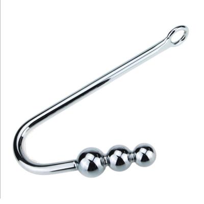 China Wholesale Anal Hook Anal Plug Metal Stainless Steel Toy Ball Sex Toys For Anal Sex for sale