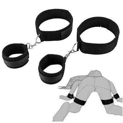 China BDSM Sex Shop Hand And Leg Straps For Adult Couples Handcuffs Sex Toys for sale