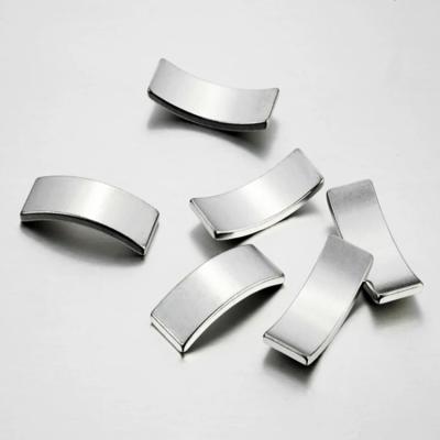 China Anisotropic Nickel Coated Rare Earth Arc Magnets for Direction Magnetization for sale