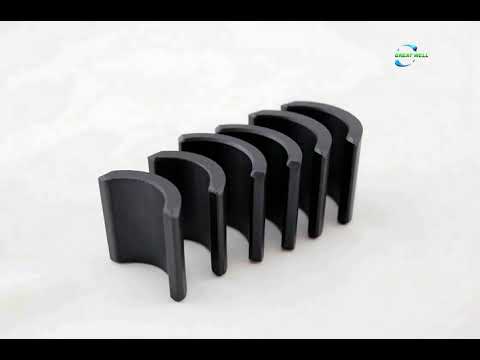 450mt fb9b/fb12b ferrite permanent magnets custom shape with 250° operating temperature