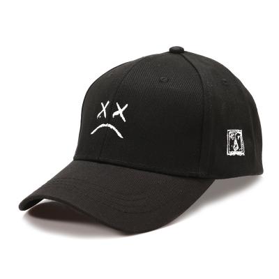 China breathable & Waterproof Custom Logo Baseball Cap Kids Black Baseball Hats High Demand Products for sale