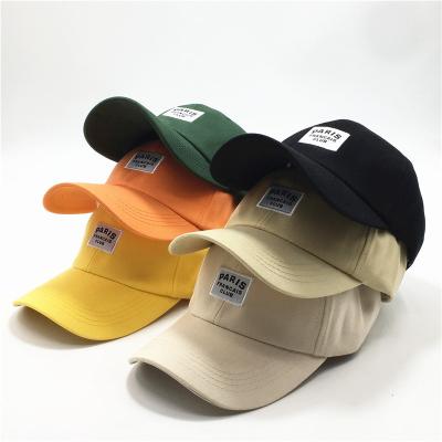 China Wholesale Embroidered 6 Panel Fashion COMMON Design Baseball Cap Dad Hat Custom Embroidery for sale