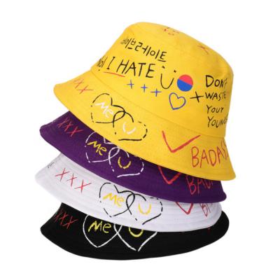 China COMMON High Demand Graphic Designer Fashion Products Satin Custom Fisherman Hat for sale